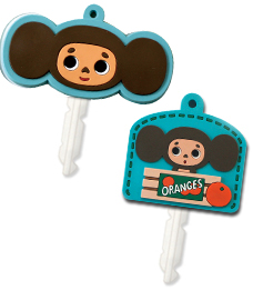 チェブラーシカのキューブストラップ