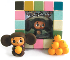 チェブラーシカのフォトフレーム